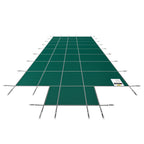 vevor pool safety cover 16x32 ft w/center step rectangular swimming pond winter