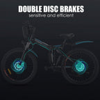 ANCHEER 26'' Folding Electric Bike, Commuting Ebike Electric Mountain Bike with 36V 8Ah Lithium-Ion Battery, Premium Full Suspension and 21 Speed Gears