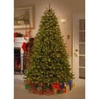 7.5 ft. Downswept Douglas Fir Artificial Christmas Tree with Dual Color LED Lights