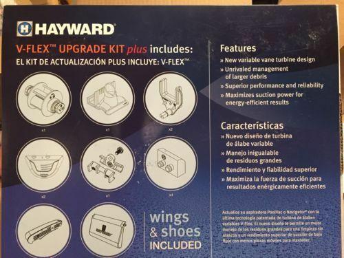 hayward navigator poolvac  ultra xl v-flex upgrade kit plus vvx3000sckitwh