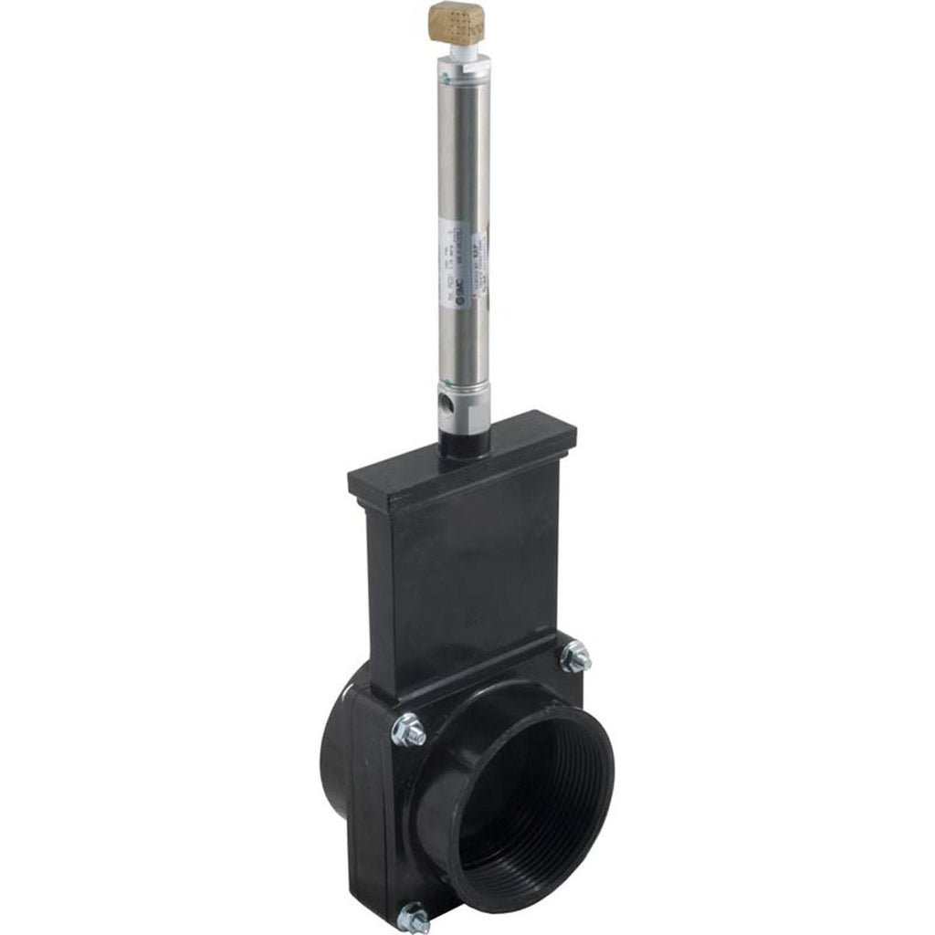 Valterra Products Gate Valve, 3 pc Pneumatic, Valterra, 3"fpt x 3"fpt, 30psi