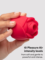 Lovehoney Rose Clitoral Suction Stimulator, Red