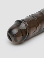 BASICS Realistic Double-Ended Dildo 12 Inch, Black