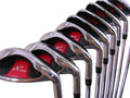 Extreme X5 Wide Sole iBRID Iron Set Senior Men's Complete 8-Piece Iron Set (4-SW) Right Handed Senior Flex A Flex Club