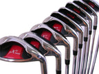 Extreme X5 Wide Sole iBRID Iron Set Senior Men's Complete 8-Piece Iron Set (4-SW) Right Handed Senior Flex A Flex Club
