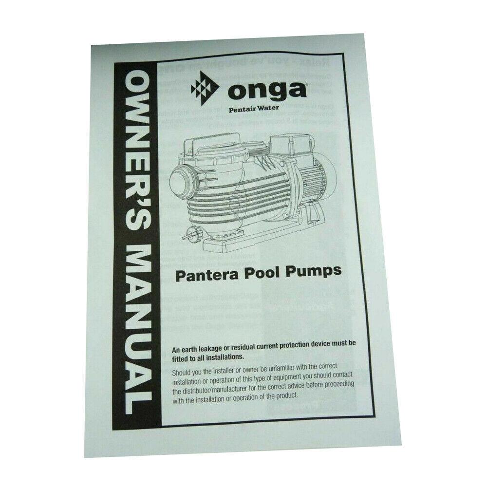 onga pantera pool pump ppp1100 1.25hp 1kw swimming pool &amp; spa pump