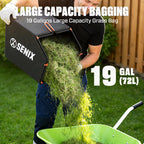 Gas Lawn Mower, 22" Self Propelled Gas Powered Lawnmower with 170cc OHV 4-Cycle Engine, 3-in-1 Walk-Behind Push Lawn Mower, 6-Position Height Adjustment