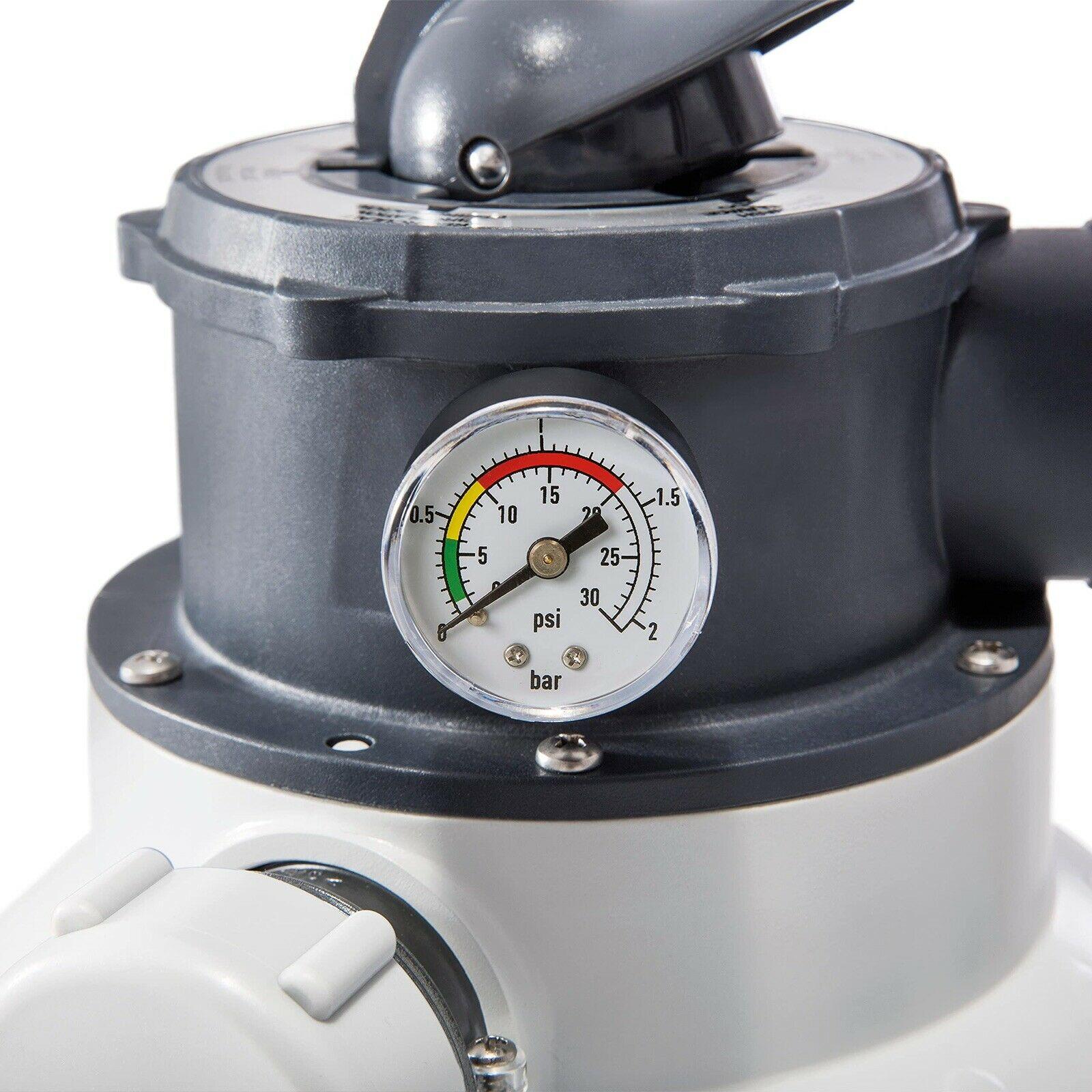 intex 1200 gph krystal clear above ground pool sand filter pump 26643eg*