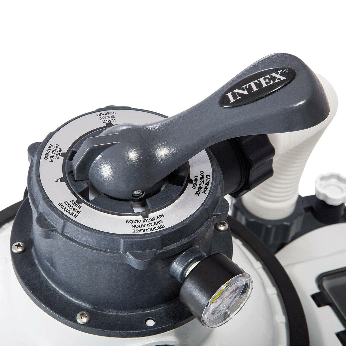 intex 1200 gph krystal clear above ground pool sand filter pump 26643eg*