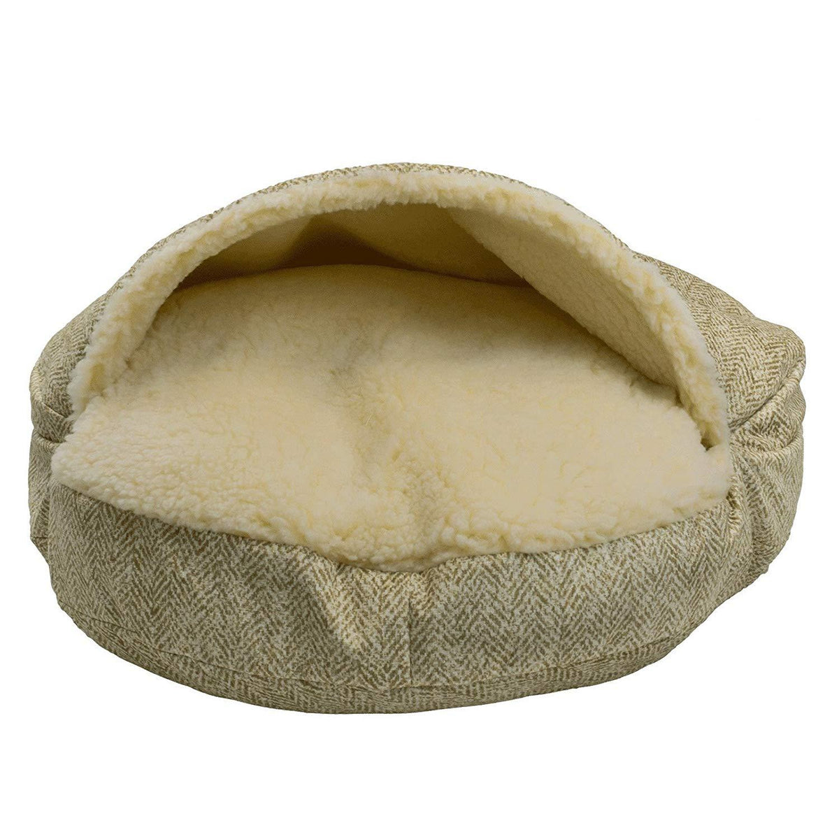 Snoozer Premium Micro Suede Cozy Cave Pet Bed in Palmer Indigo