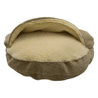 Snoozer Premium Micro Suede Cozy Cave Pet Bed in Palmer Indigo