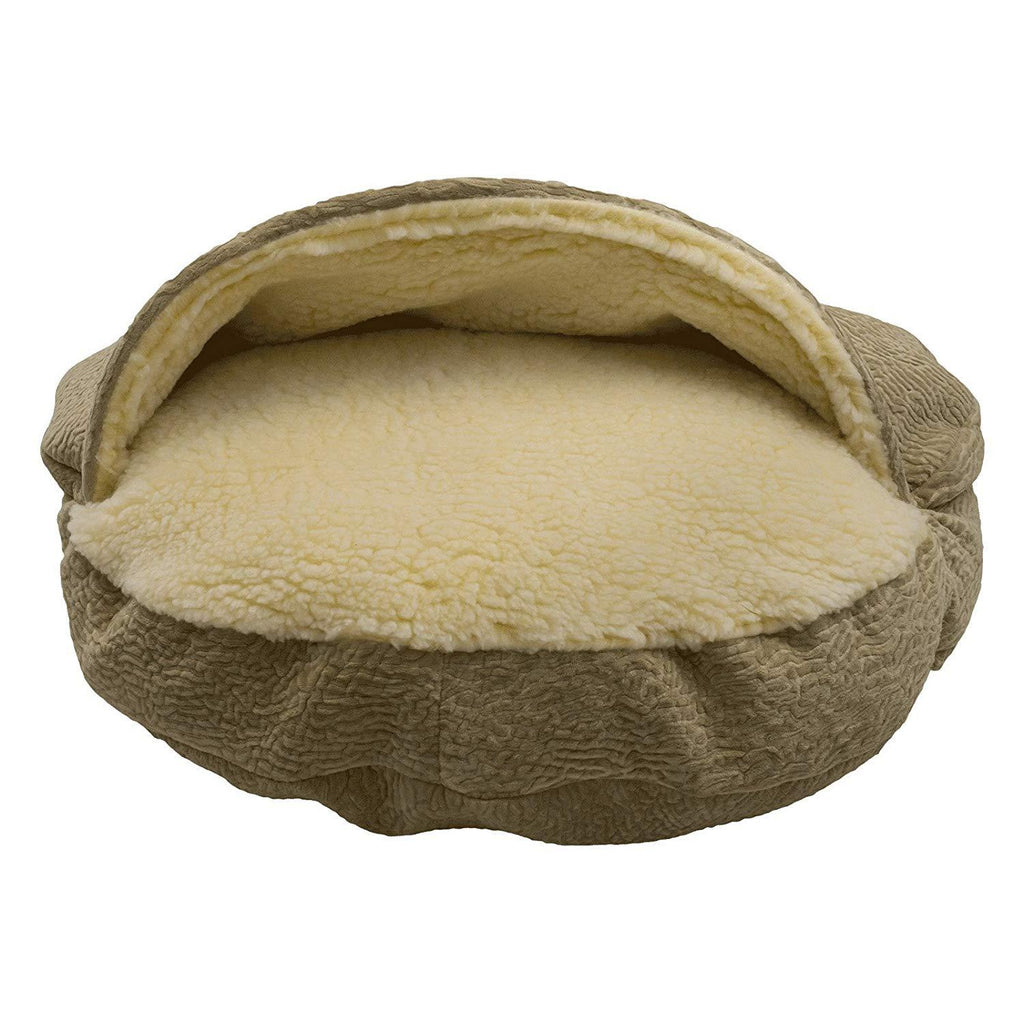 Snoozer Premium Micro Suede Cozy Cave Pet Bed in Red