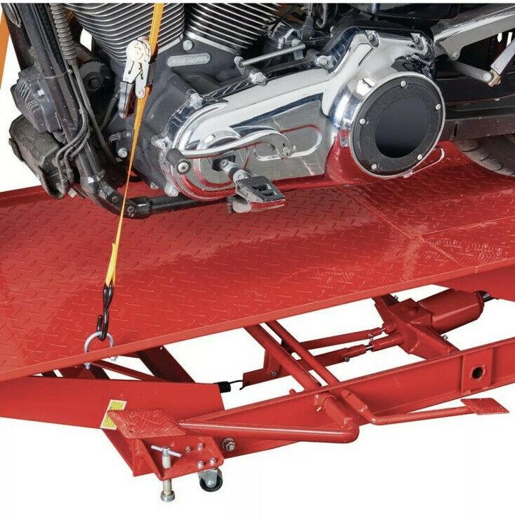 Motorcycle Lift 1000 LB (1/2 Ton) Capacity  Lift ATV Lift Bike Stand Jack Table