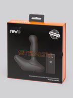 Nexus Revo Stealth Remote Control Rotating Silicone Prostate Massager, Black