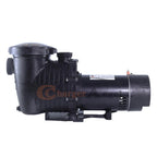 2hp 2speed 220-24v inground swimming pool pump motor strainer w/1.5'' npt