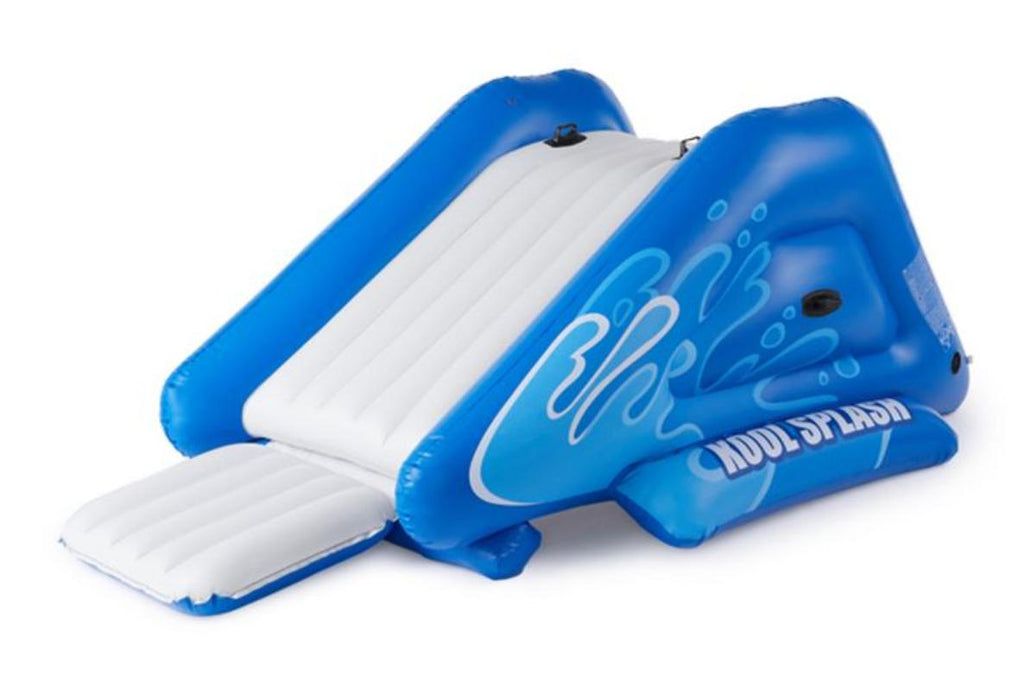 *heavy duty inflatable play center swimming pool spraying water slide accessory*