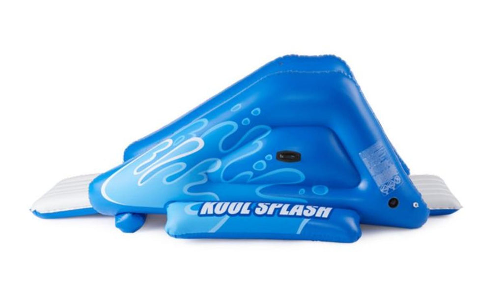 *heavy duty inflatable play center swimming pool spraying water slide accessory*
