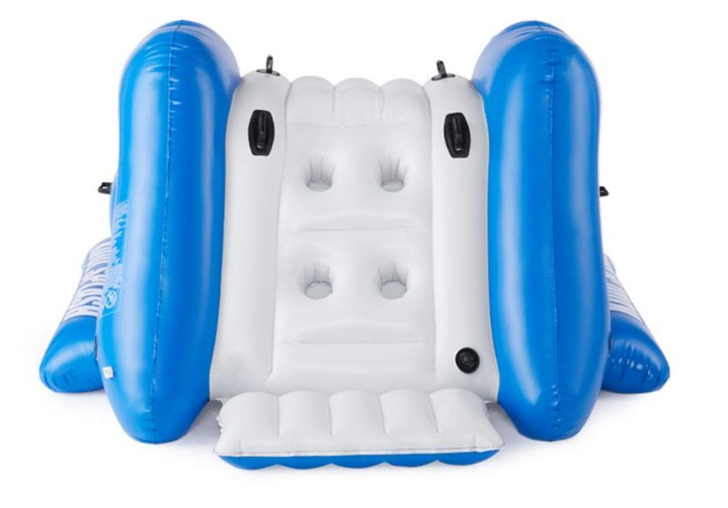*heavy duty inflatable play center swimming pool spraying water slide accessory*