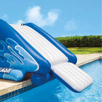 *heavy duty inflatable play center swimming pool spraying water slide accessory*