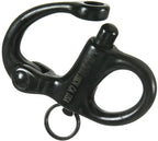 Fusion Tactical 6ft 72"x1" Internal Elastic Bungee Military Police Personal Retention Helo Lanyard with Snap Shackle Hitched Loop 23kN  Brown