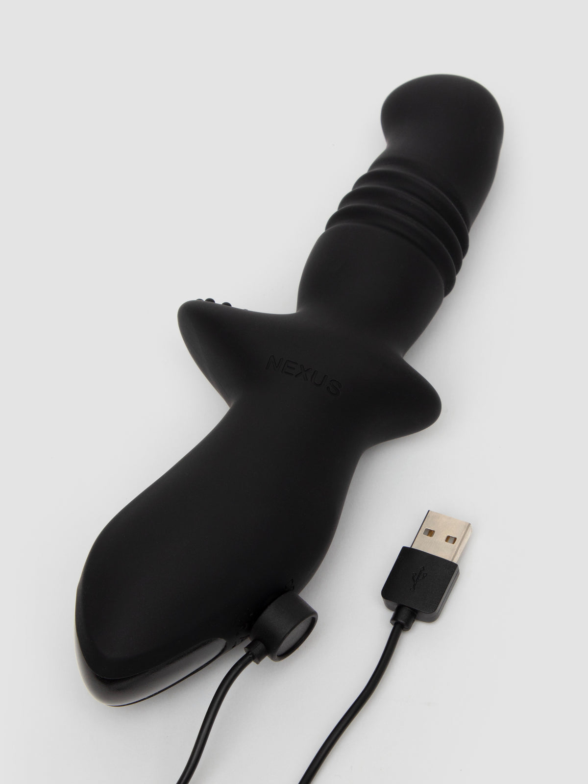 Nexus Thrust Vibrating Thrusting Prostate Massager, Black