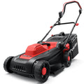 14-Inch 2IN1 Electric Lawn Mower, 12.5 Amp 3400RPM Corded Push Mower with 6-Position Height Adjustment, 10-Gallon Grass Catcher &amp; Mulching Kit, Lightweight Lawn Mower for Small/Medium Yards