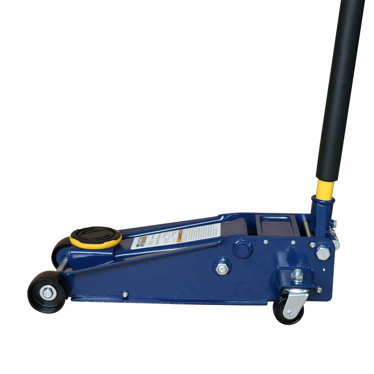 US 3 Ton Steel Heavy Duty Floor Jack with Rapid Pump GaraShop Home Lifting