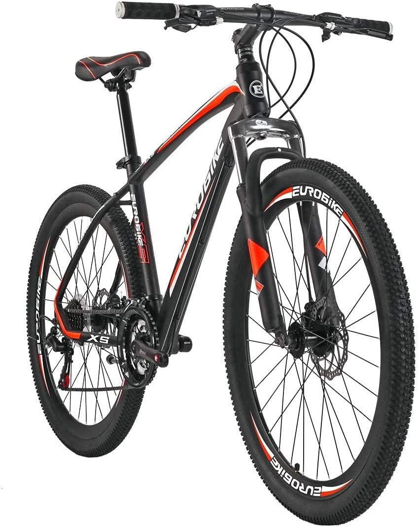 Eurobike X5 Aluminum Frame Mountain Bicycle 27.5 Inches Wheel Disc Brake Bicycle