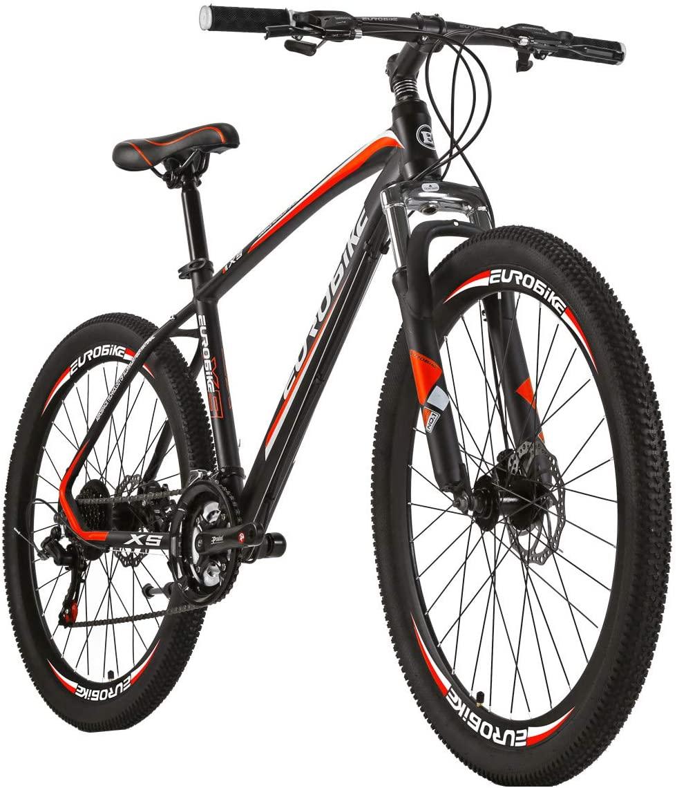 Eurobike X5 Aluminum Frame Mountain Bicycle 27.5 Inches Wheel Disc Brake Bicycle