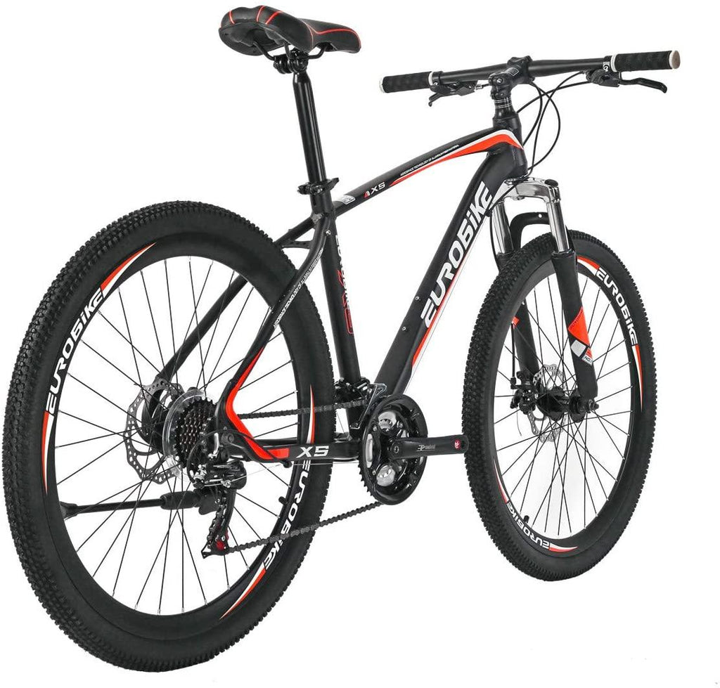 Eurobike X5 Aluminum Frame Mountain Bicycle 27.5 Inches Wheel Disc Brake Bicycle