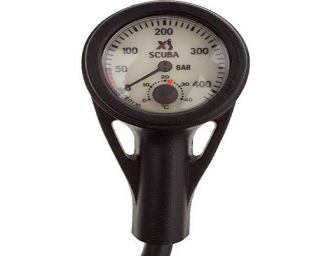 XS Scuba Standard Pressure Gauge, Metric