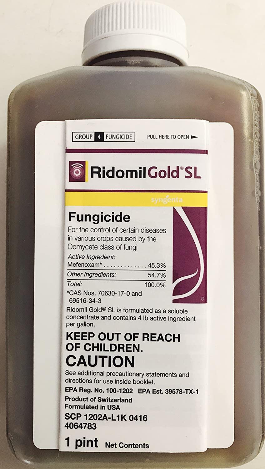 ridomil gold sl fungicide 1pt