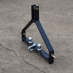 titan attachments tractor drawbar trailer hitch cat 1, 3 point quick hitch compatible