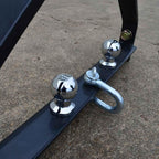 titan attachments tractor drawbar trailer hitch cat 1, 3 point quick hitch compatible