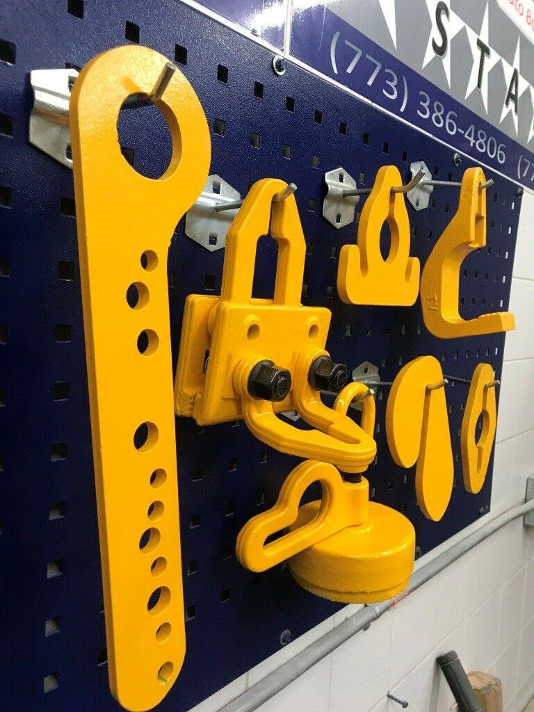 AUTO BODY FRAME MACHINE 7 PIECE TOOL AND CLAMP SET HEAVY DUTY