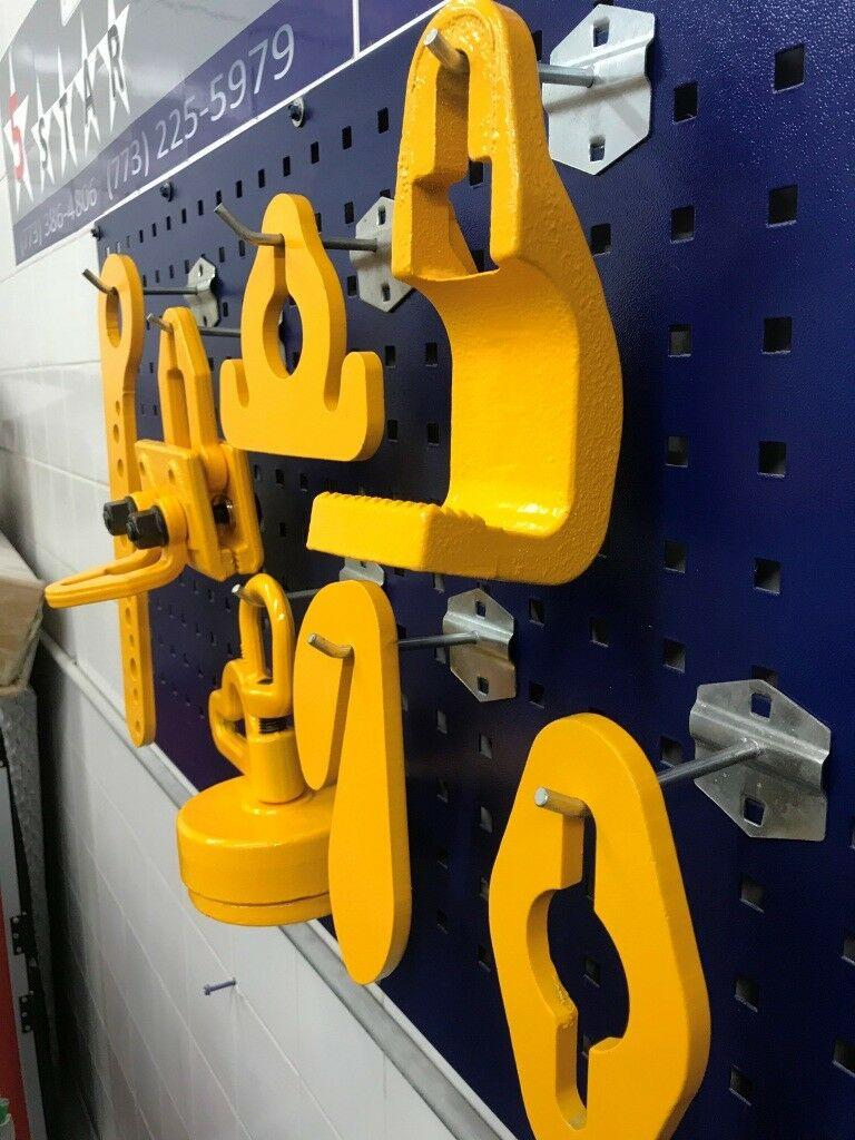 AUTO BODY FRAME MACHINE 7 PIECE TOOL AND CLAMP SET HEAVY DUTY