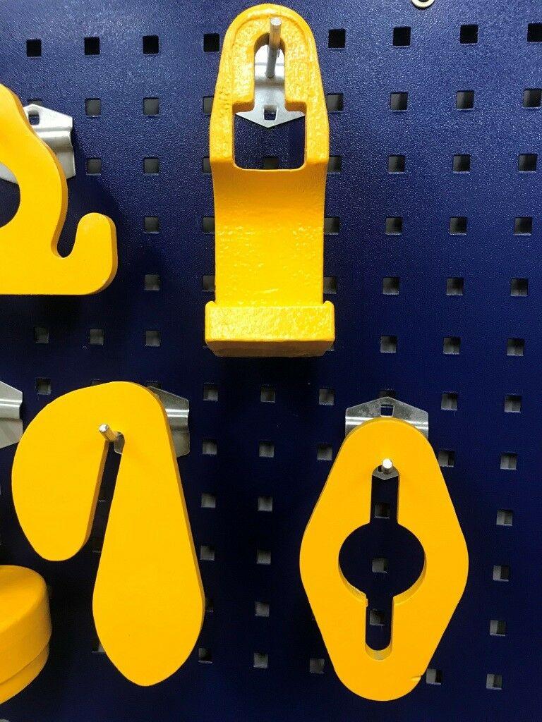 AUTO BODY FRAME MACHINE 7 PIECE TOOL AND CLAMP SET HEAVY DUTY