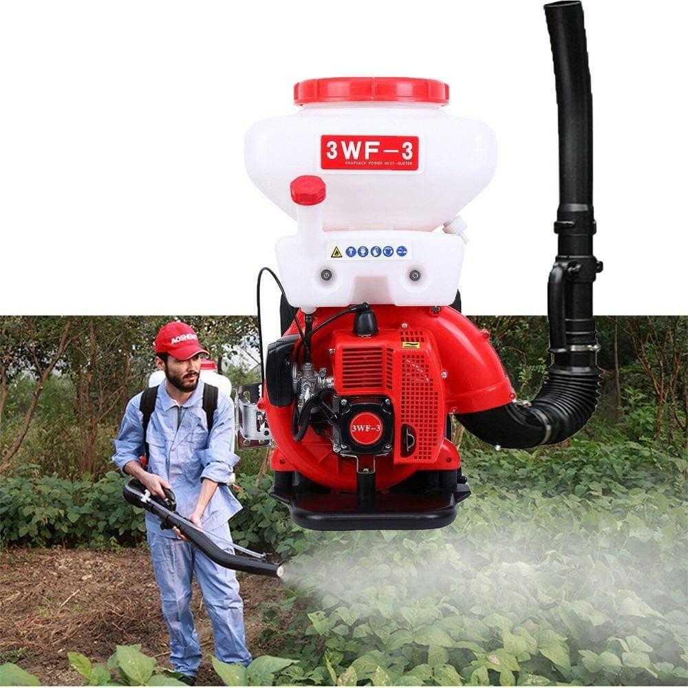 3.5 Gal Backpack Agricultural Mist Duster Sprayer Gas0line Powered Garden Blower
