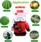 3.5 Gal Backpack Agricultural Mist Duster Sprayer Gas0line Powered Garden Blower