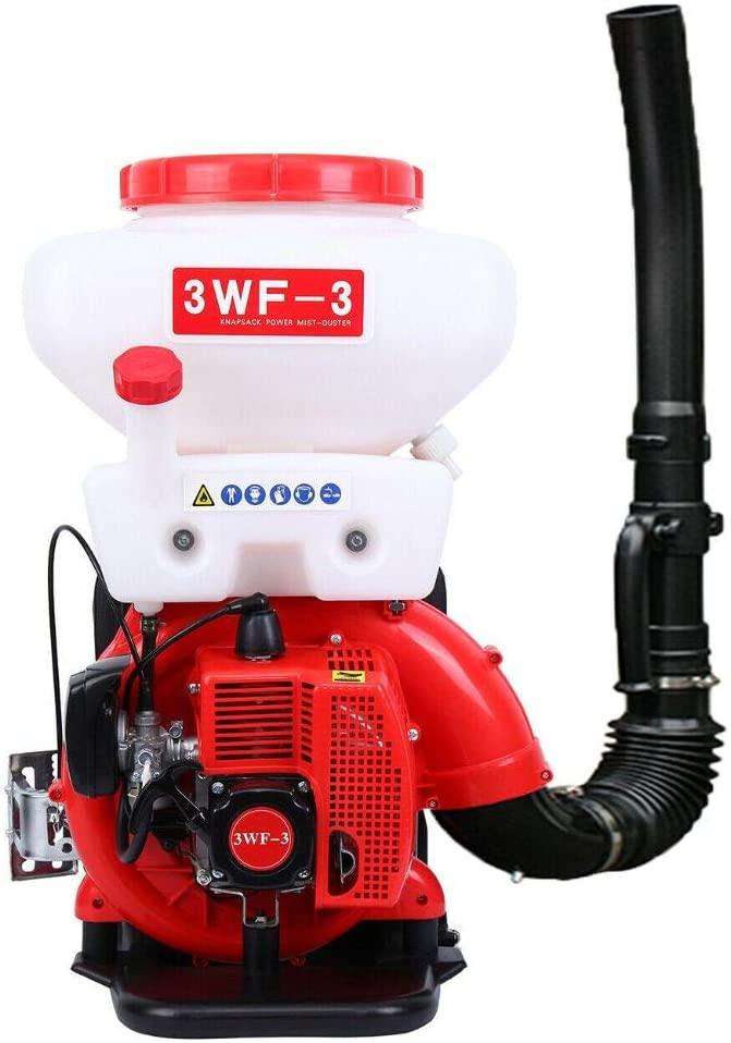 3.5 Gal Backpack Agricultural Mist Duster Sprayer Gas0line Powered Garden Blower