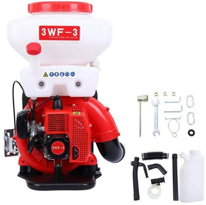 3.5 Gal Backpack Agricultural Mist Duster Sprayer Gas0line Powered Garden Blower