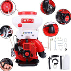 3.5 Gal Backpack Agricultural Mist Duster Sprayer Gas0line Powered Garden Blower