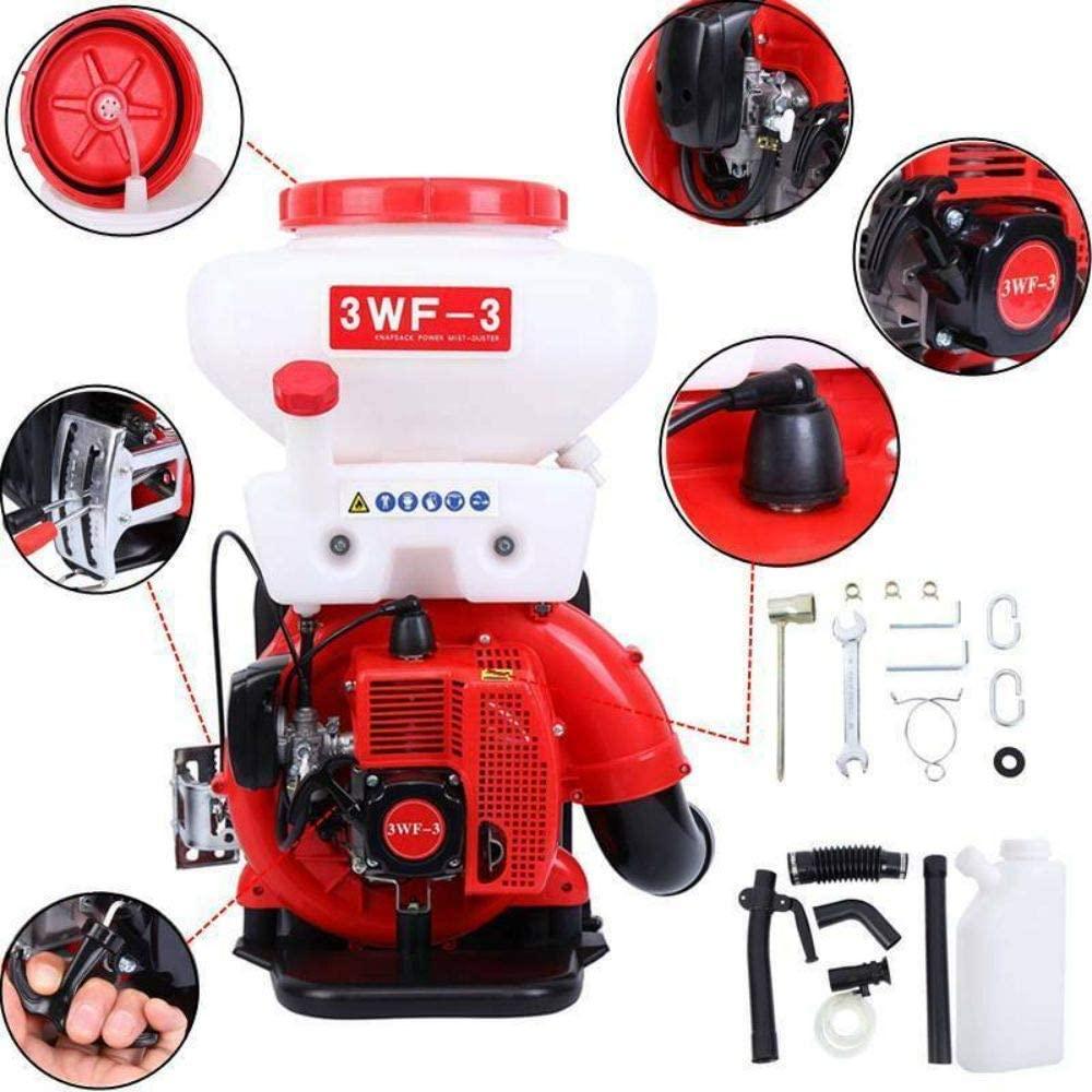3.5 Gal Backpack Agricultural Mist Duster Sprayer Gas0line Powered Garden Blower