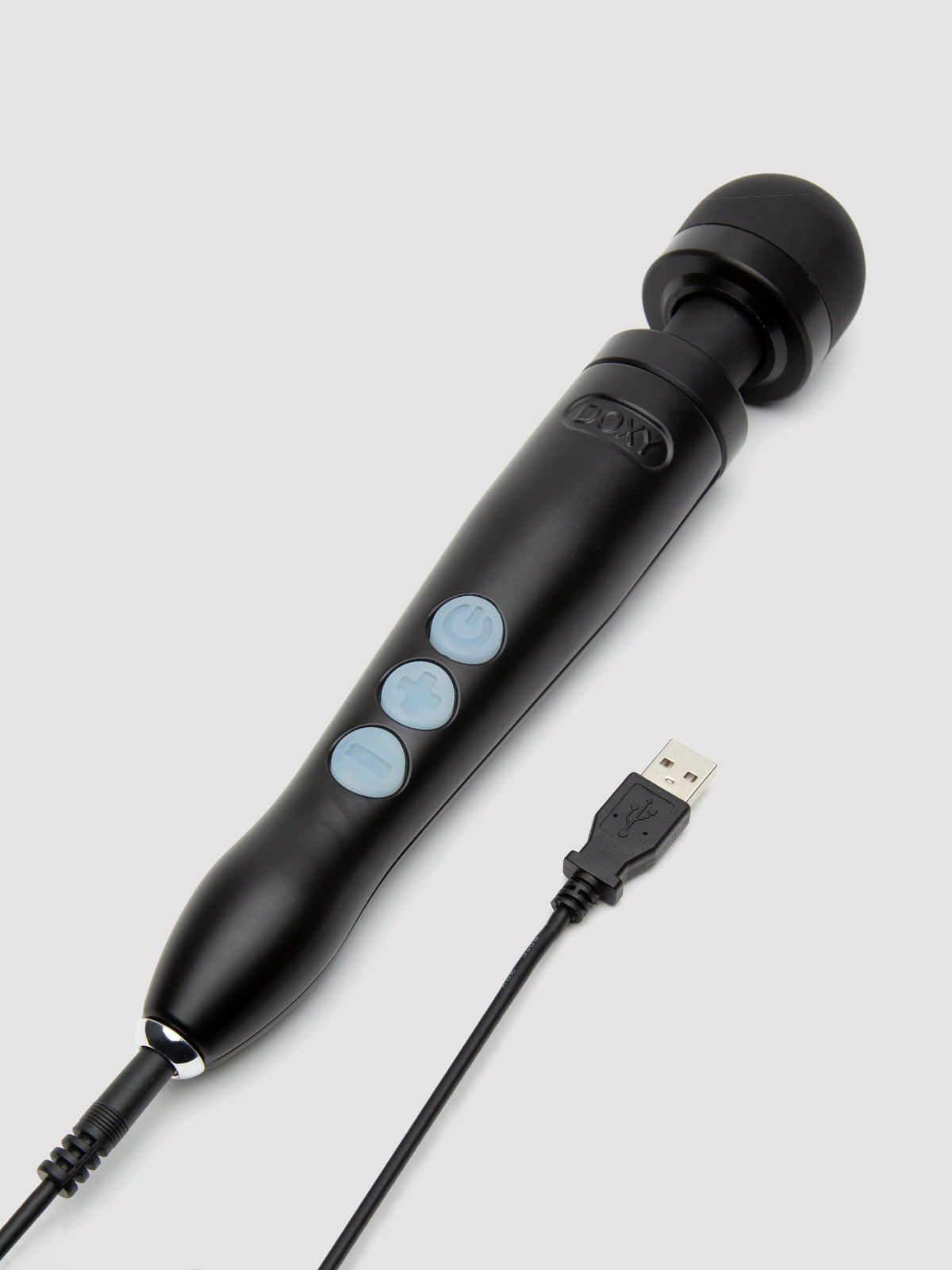 Doxy Die Cast 3R Rechargeable Wand Massager, Black