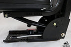 blue trac seats brand waffle style universal tractor suspension seat with tilt fits ford/new holland 3900 3930 3910 5000 5100 5600 5610 5900 5910 (same day  - delivers in 1-4 business days