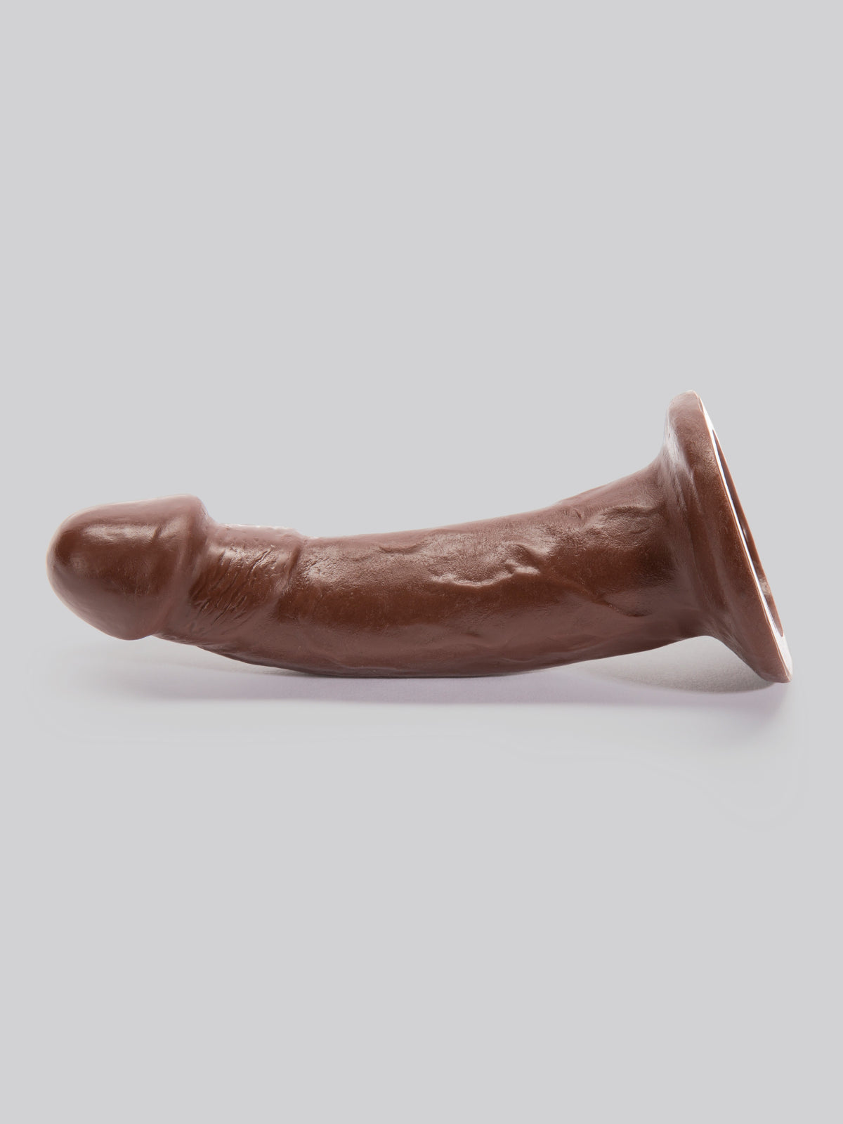 Vixen Mustang VixSkin Realistic Suction Cup Dildo 7 Inch, Flesh Brown | Flesh Brown