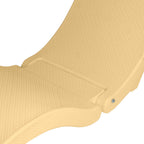 SwimWays Terra Sol Sonoma All Weather Waterproof Rattan Swimming Pool Spa Chaise Lounge Floating Chair, Tan