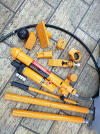 10 Ton Porta Power Hydraulic Jack Auto Body Frame Repair Kits Lift Ram 2 m Hose