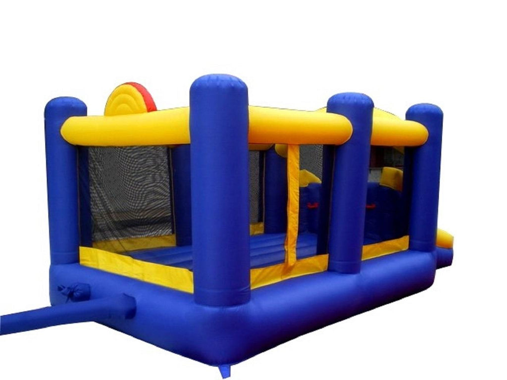 Island Hopper Island Hopper Racing Slide and Slam Recreational Bounce House