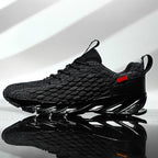 Men's Blade Running Red Black Grey White Sneakers